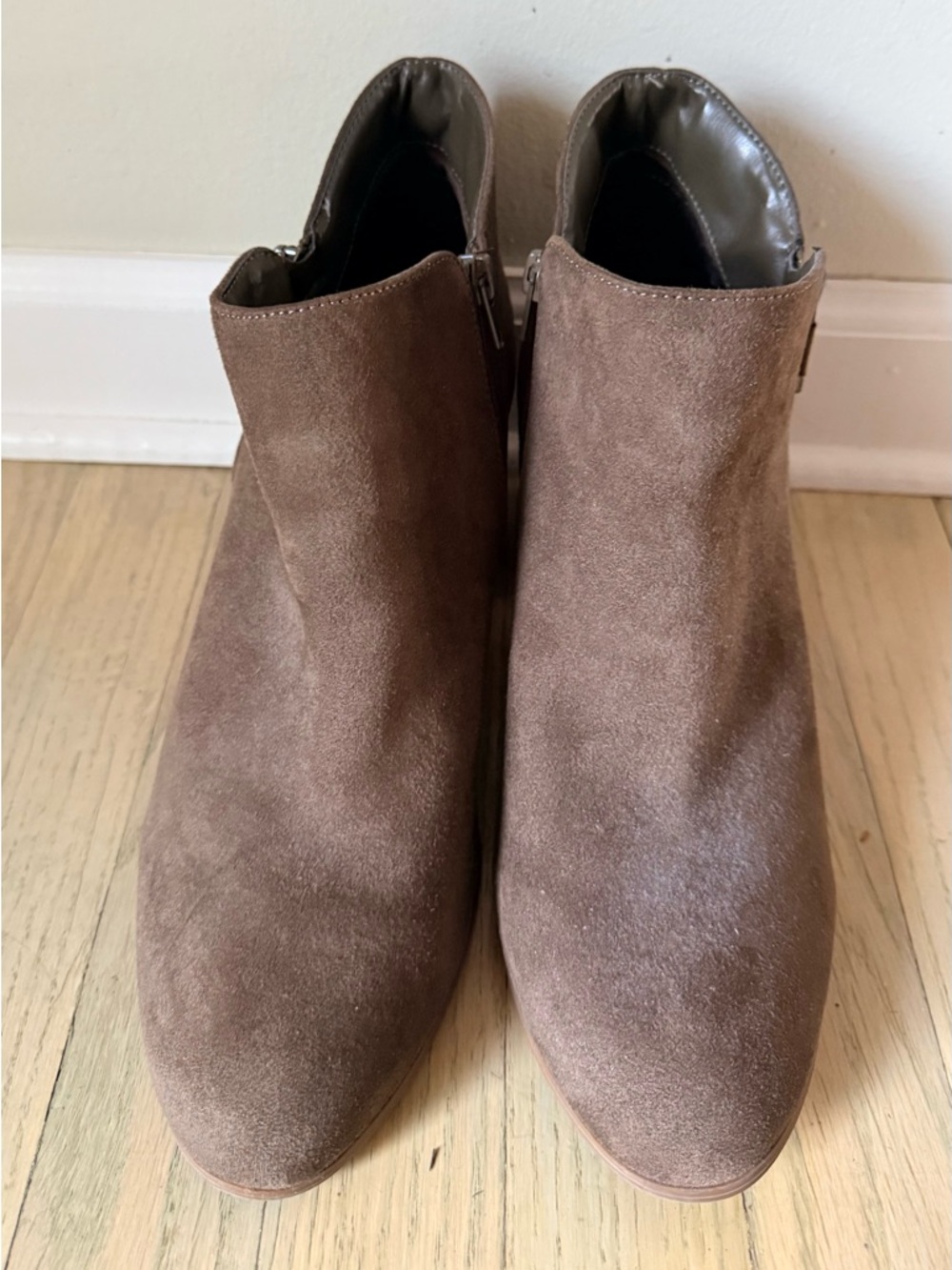 Style & Co Memory Foam Ankle Boots size 12M Brown